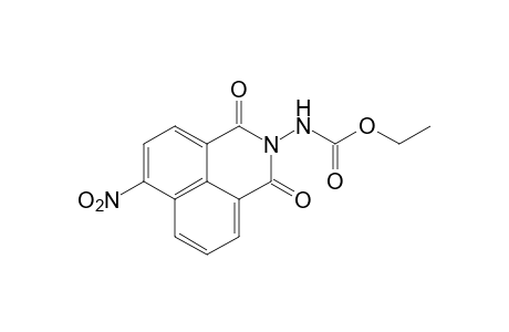 (4-nitronaphthalimido)carbamic acid, ethyl ester
