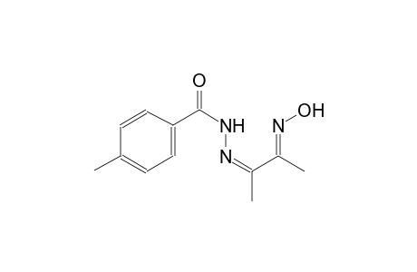 N'-[(Z,2E)-2-(hydroxyimino)-1-methylpropylidene]-4-methylbenzohydrazide