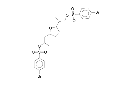 Furan-2,5-bis(1-methylethanol), tetrahydro-, bis(4-bromobenzenesulfonate)