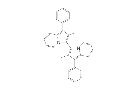 2,2'-Dimethyl-1,1'-diphenyl-3,3'-bis(indolizine)