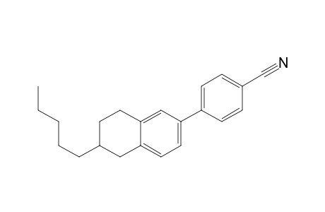 4-(2-amyltetralin-6-yl)benzonitrile