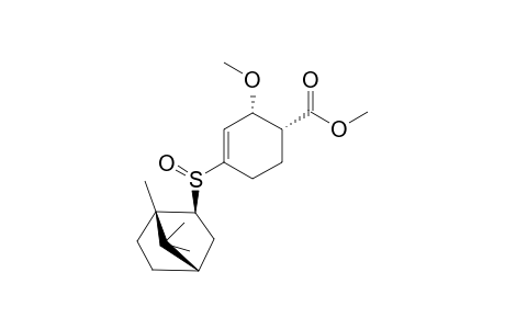 (3R,4R,R(S))-1-[(1S-EXO)-2-BORNYLSULFINYL]-3-METHOXY-4-METHOXYCARBONYLCYCLOHEXENE