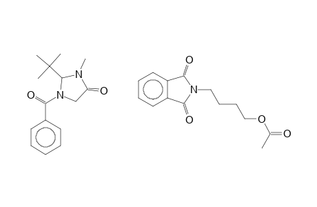 ACETIC ACID, 1-(3-BENZOYL-2-tert-BUTYL-1-METHYL-5-OXO-IMIDAZOLIDIN-4-YL)-4-(1,3-DIOXO-1,3-DIHYDROISOINDOL-2-YL)BUTYL ESTER