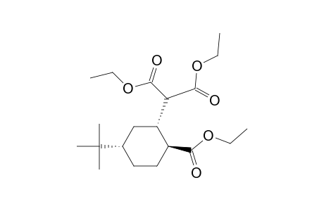 Propanedioic acid, [5-(1,1-dimethylethyl)-2-(ethoxycarbonyl)cyclohexyl]-, diethyl ester, (1.alpha.,2.beta.,5.alpha.)-
