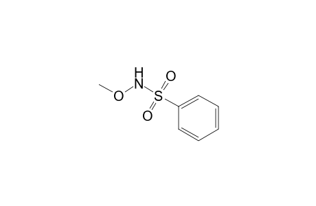 Benzenesulfonamide, N-methoxy-