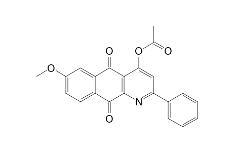 4-ACETOXY-7-METHOXY-2-PHENYLBENZO-[G]-5,10-DIONE