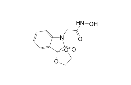 N-hydroxy-2-(2'-oxospiro[[1,3]dioxolane-2,3'-indolin]-1'-yl)acetamide