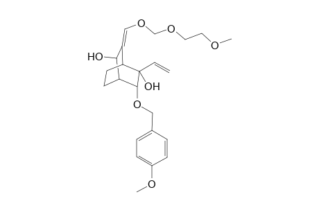 2-Ethenyl-6-(2'-methoxyethoxymethoxymethylene)-3-[(4'-methoxyphenyl)methoxy]bicyclo[2.2.2]octan-2,5-diol