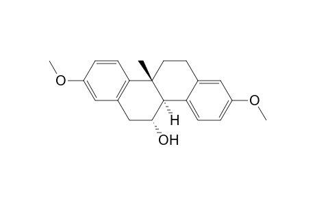 (4b.alpha.,10b.beta.,11.beta.)-2,8-dimethoxy-4b-methyl-4b,5,6,10a,11,12-hexahydrochrysen-11-ol