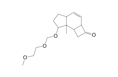 Tricyclo[6.3.0.0(4,7)]undec-2-en-5-one, 9-[(2-methoxyethoxy)methoxy]-8-methyl-