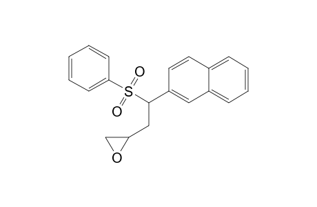 2-(2-(Naphthalen-2-yl)-2-(phenylsulfonyl)ethyl)oxirane