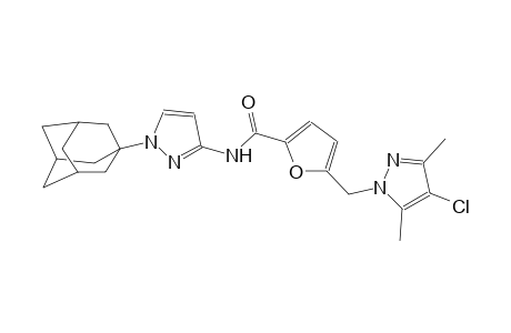 N-[1-(1-adamantyl)-1H-pyrazol-3-yl]-5-[(4-chloro-3,5-dimethyl-1H-pyrazol-1-yl)methyl]-2-furamide
