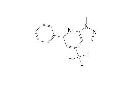 1H-pyrazolo[3,4-b]pyridine, 1-methyl-6-phenyl-4-(trifluoromethyl)-
