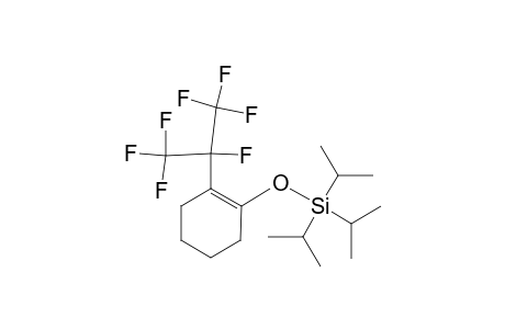 2-Perfluroisopropyl-1-triisopropylsiloxy-1-cyclohexene