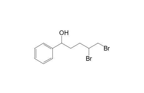 4,5-Dibromo-1-phenylpentan-1-ol