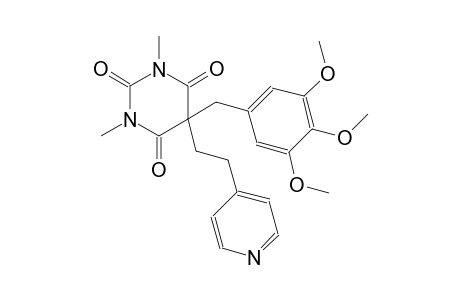 1,3-dimethyl-5-[2-(4-pyridinyl)ethyl]-5-(3,4,5-trimethoxybenzyl)-2,4,6(1H,3H,5H)-pyrimidinetrione