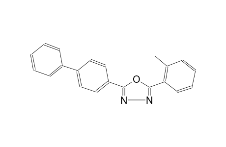 1,3,4-oxadiazole, 2-[1,1'-biphenyl]-4-yl-5-(2-methylphenyl)-
