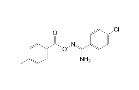 benzenecarboximidamide, 4-chloro-N'-[(4-methylbenzoyl)oxy]-