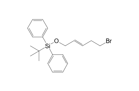 (E)-5-Bromo-1-[(t-butyldiphenylsilyl)oxy]pent-2-ene