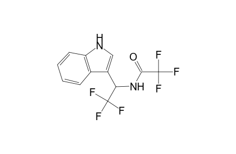 2,2,2-trifluoro-N-[2,2,2-trifluoro-1-(1H-indol-3-yl)ethyl]acetamide