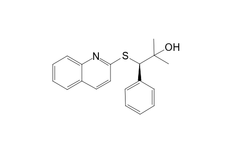 (1R)-2-methyl-1-phenyl-1-(2-quinolinylthio)-2-propanol