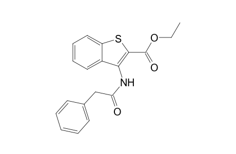 Ethyl 3-phenylacetylaminobenzo[b]thiophene-2-carboxylate
