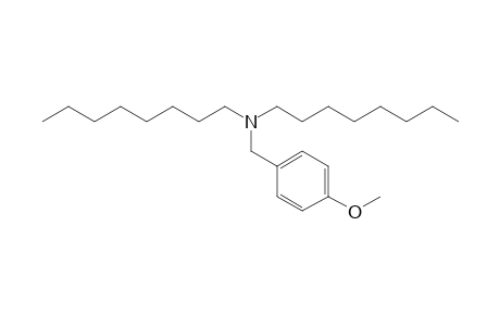 4-Methoxybenzylamine, N,N-dioctyl-