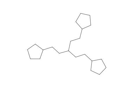 Cyclopentane, 1,1'-[3-(2-cyclopentylethyl)-1,5-pentanediyl]bis-
