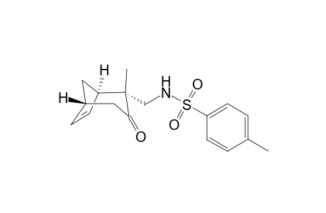 4-Methyl-N-(((1R*,2R*,5R*)-2-methyl-3-oxobicyclo[3.2.1]oct-6-en-2-yl)methyl)benzenesulfonamide