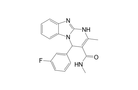 13-(3-fluorophenyl)-N,11-dimethyl-1,8,10-triazatricyclo[7.4.0.0(2,7)]trideca-2,4,6,8,11-pentaene-12-carboxamide