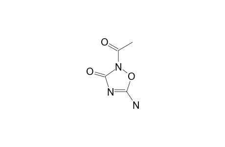 2-ACETYL-5-AMINO-2,3-DIHYDRO-1,2,4-OXADIAZOL-3-ONE