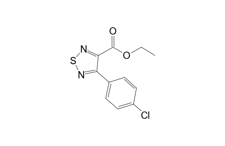 Ethyl 4-(4-chlorophenyl)-1,2,5-thiadiazole-3-carboxylate