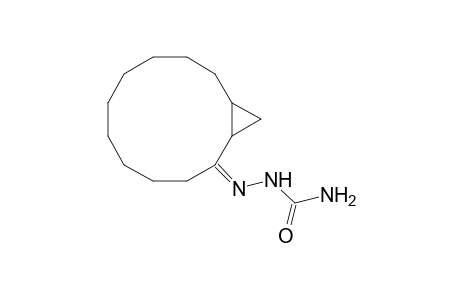 Bicyclo[10.1.0]tridecan-2-one - semicarbazone