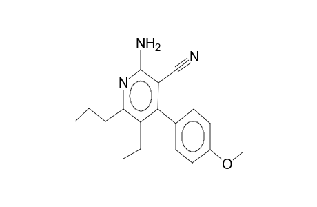 2-amino-3-cyano-4-(4-methoxyphenyl)-5-ethyl-6-propylpyridine