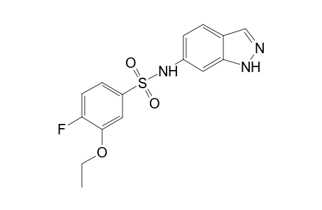 3-Ethoxy-4-fluoro-N-(1H-indazol-6-yl)benzenesulfonamide