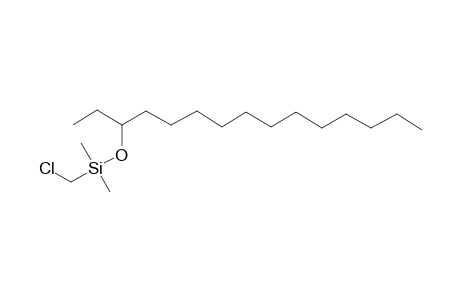 3-Dimethyl(chloromethyl)silyloxypentadecane