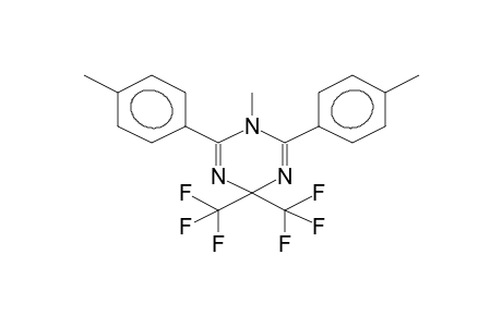 1-METHYL-2,6-DI(4-METHYLPHENYL)-4,4-BIS(TRIFLUOROMETHYL)-1,4-DIHYDRO-1,3,5-TRIAZINE