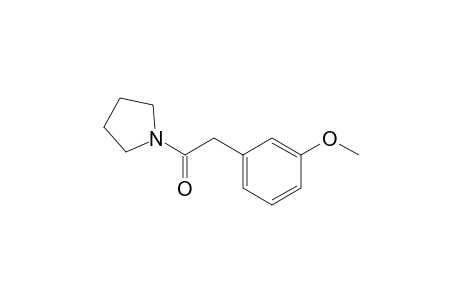 Pyrrolidine, 1-[(3-methoxyphenyl)acetyl]-