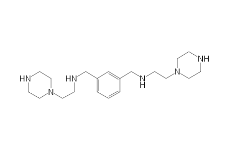 N,N'-Bis-[2-(1-piperazinyl)-ethyl]-benzol-1,3-dimethanamine