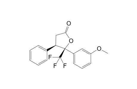 (4R,5S)-5-(3-methoxyphenyl)-4-phenyl-5-(trifluoromethyl)dihydrofuran-2(3H)-one