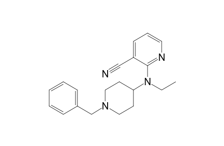 1-Benzyl-4-(N-ethyl-N-(3-cyano-2-pyridinyl)amino)piperidine