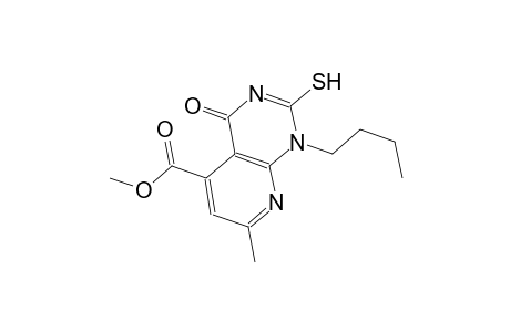 pyrido[2,3-d]pyrimidine-5-carboxylic acid, 1-butyl-1,4-dihydro-2-mercapto-7-methyl-4-oxo-, methyl ester