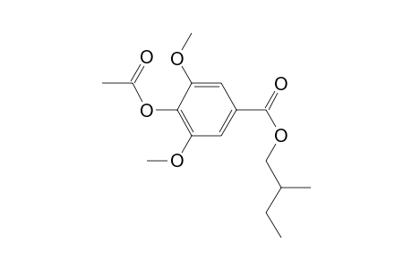 Acetyl syringic acid, 2-methylbutyl ester