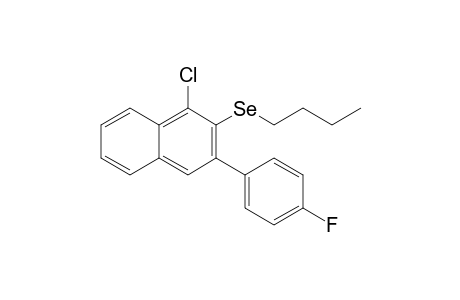 2-(Butylseleno)-1-chloro-3-(4-fluorophenyl)naphthalene