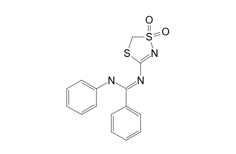 N(1)-(4,4-DIOXO-DELTA(2)-1,4,3-DITHIAZOLIN-2-YL)-N(2)-PHENYL-BENZAMIDINE