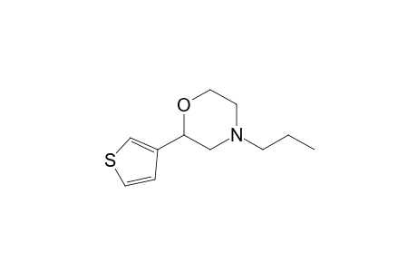 4-Propyl-2-(3-thienyl)morpholine