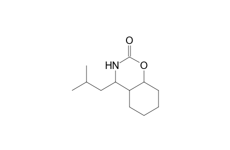 4-(2-Methylpropyl)-3,4,4a,5,6,7,8,8a-octahydrobenzo[e][1,3]oxazin-2-one