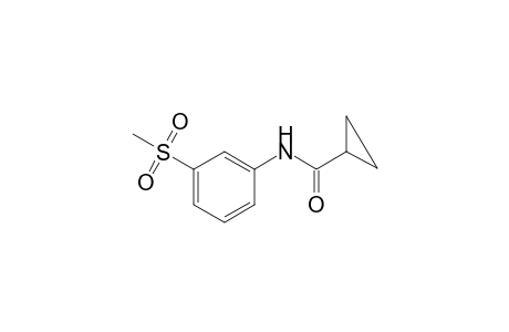 Cyclopropanecarboxamide, N-[3-(methylsulfonyl)phenyl]-