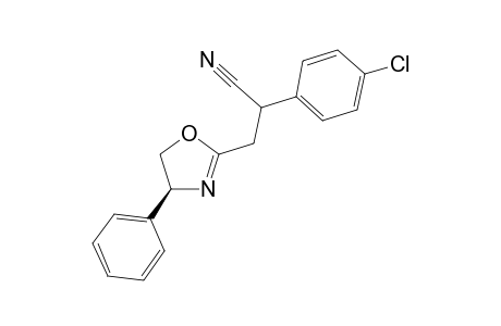 (2R',4R)-2-[(2-p-chlorophenyl-2-cyano)ethyl]-4-phenyl-4,5-dihydrooxazoles
