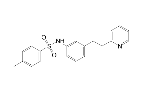 3'-[2-(2-pyridyl)ethyl]-p-toluenesulfonanilide